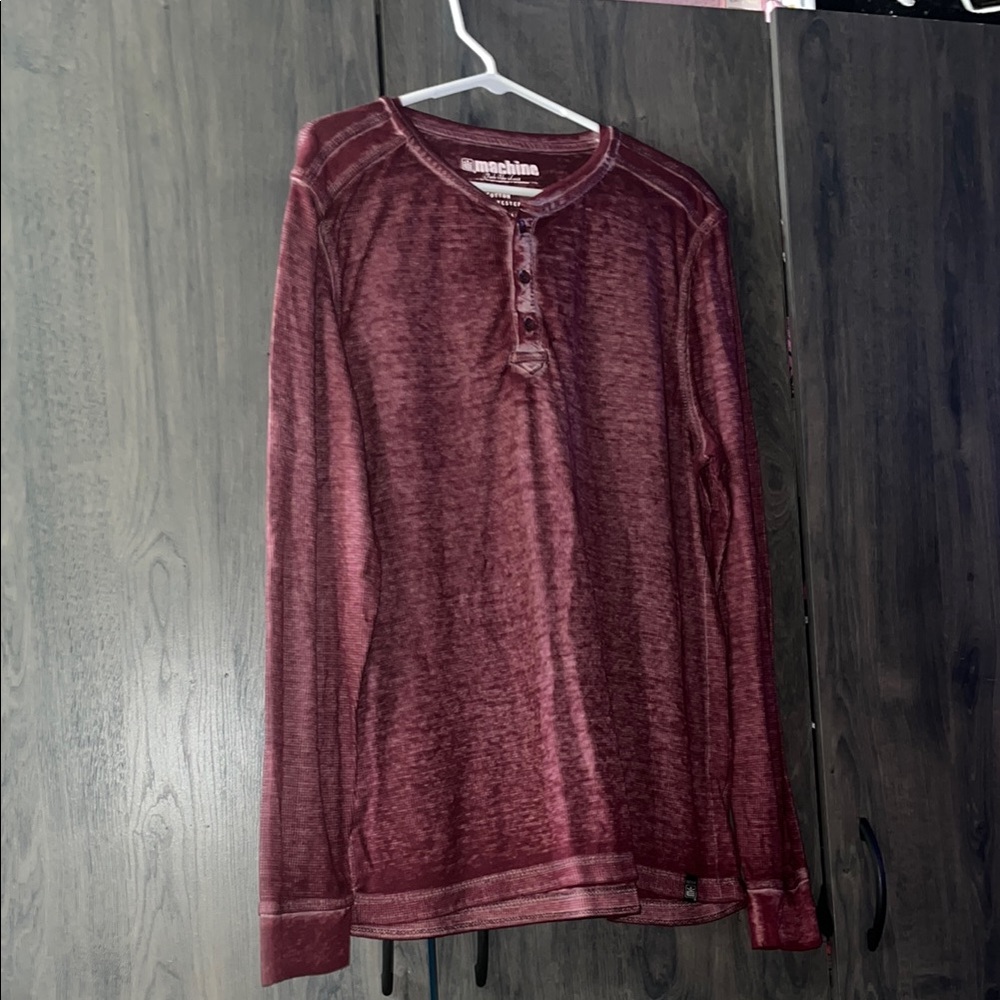 Machine Long Sleeve Tshirt Size Large